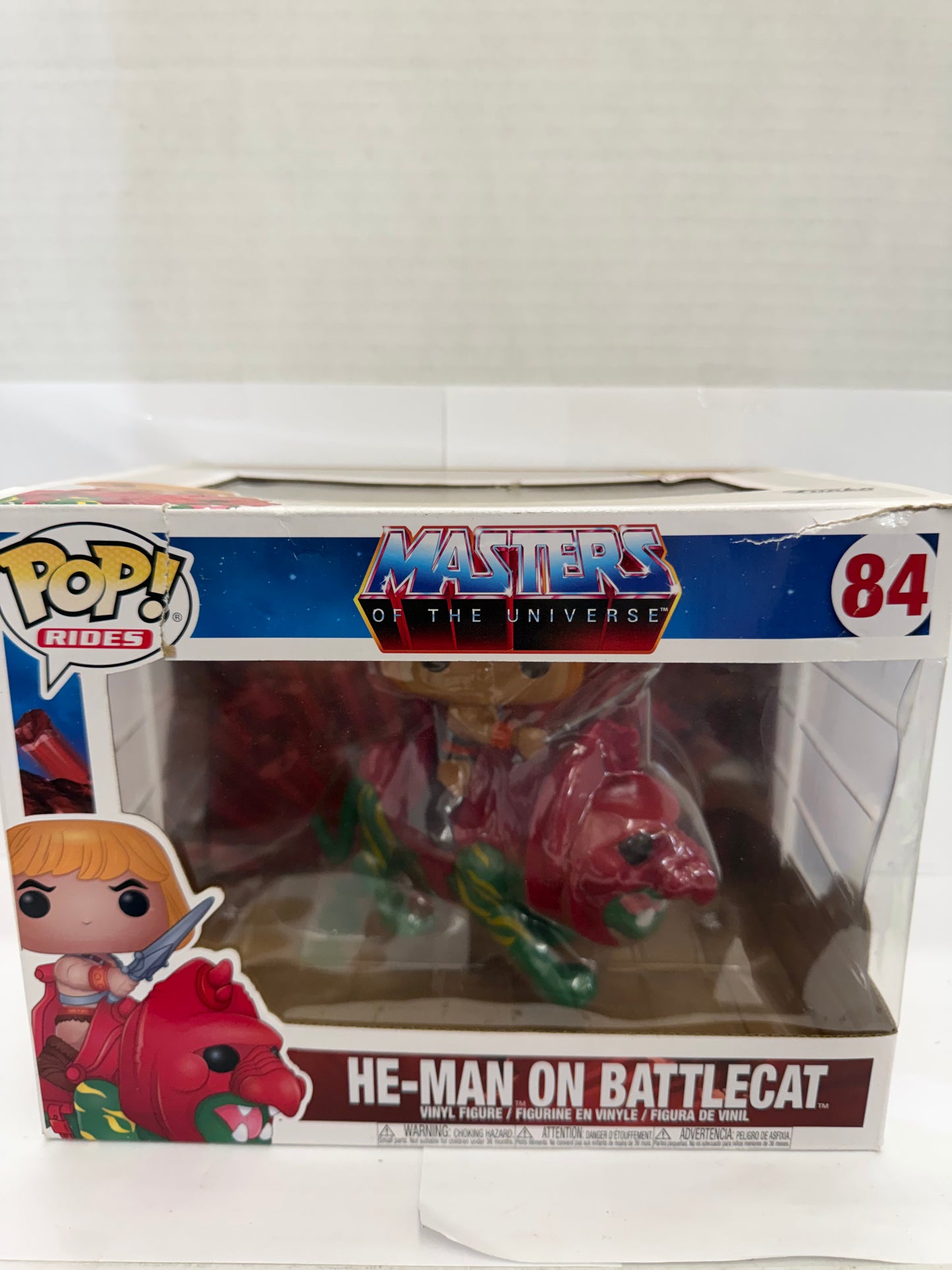 Funko Pop! Rides: Masters of the Universe - He-Man on Battle Cat #84