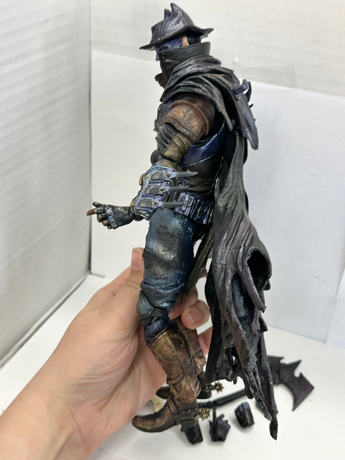 Play Arts Kai Variant Batman Timeless Wild West Dark Variant Loose Complete