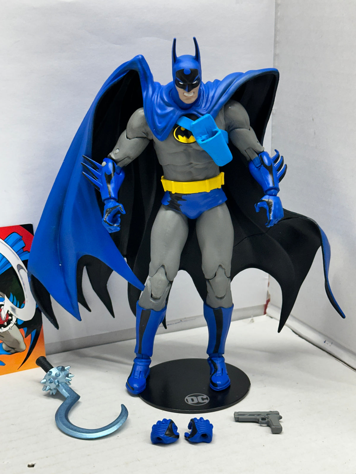 McFarlane DC Multiverse Batman Year Two Platinum Variant Loose Action Figure