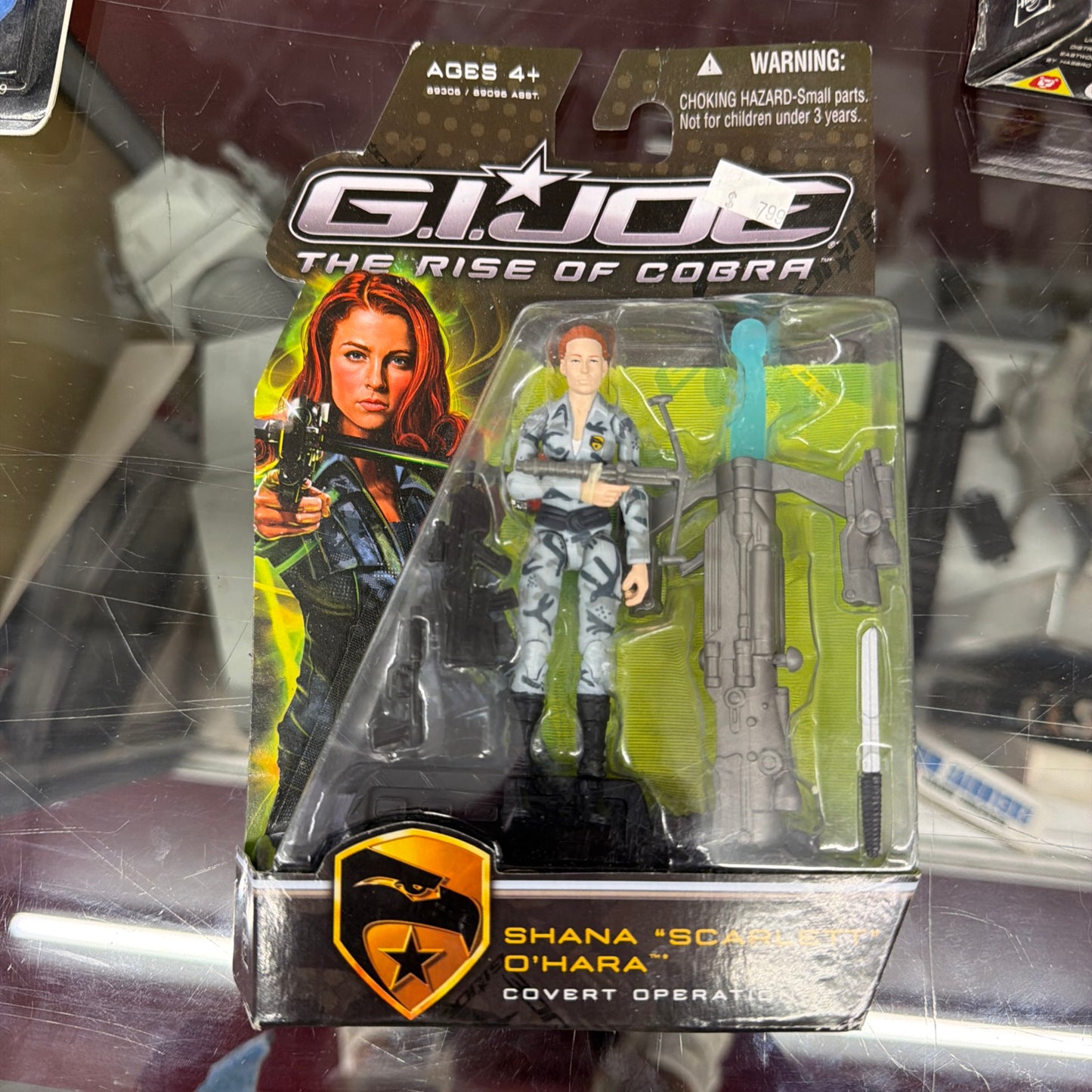 GI Joe Rise of Cobra Scarlett Covert Operations Figure New Sealed