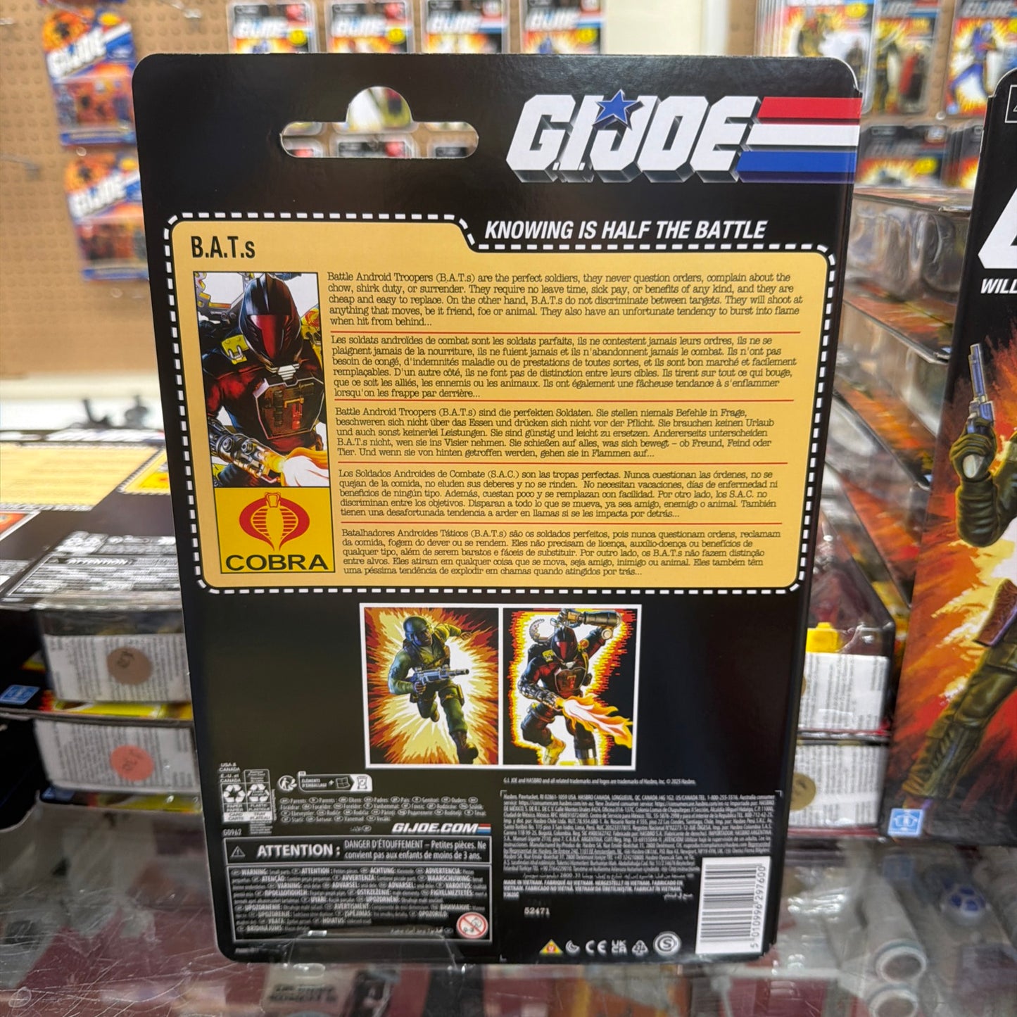 G.I. Joe Classified Retro Series Cobra BAT B.A.T.