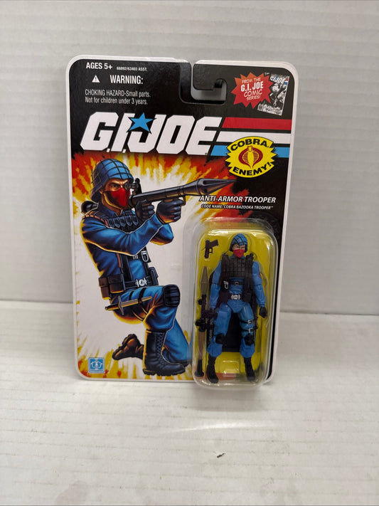 Hasbro G.I. Joe Cobra Anti-Armor Trooper Cobra Bazooka Trooper 2008 w/ Gun
