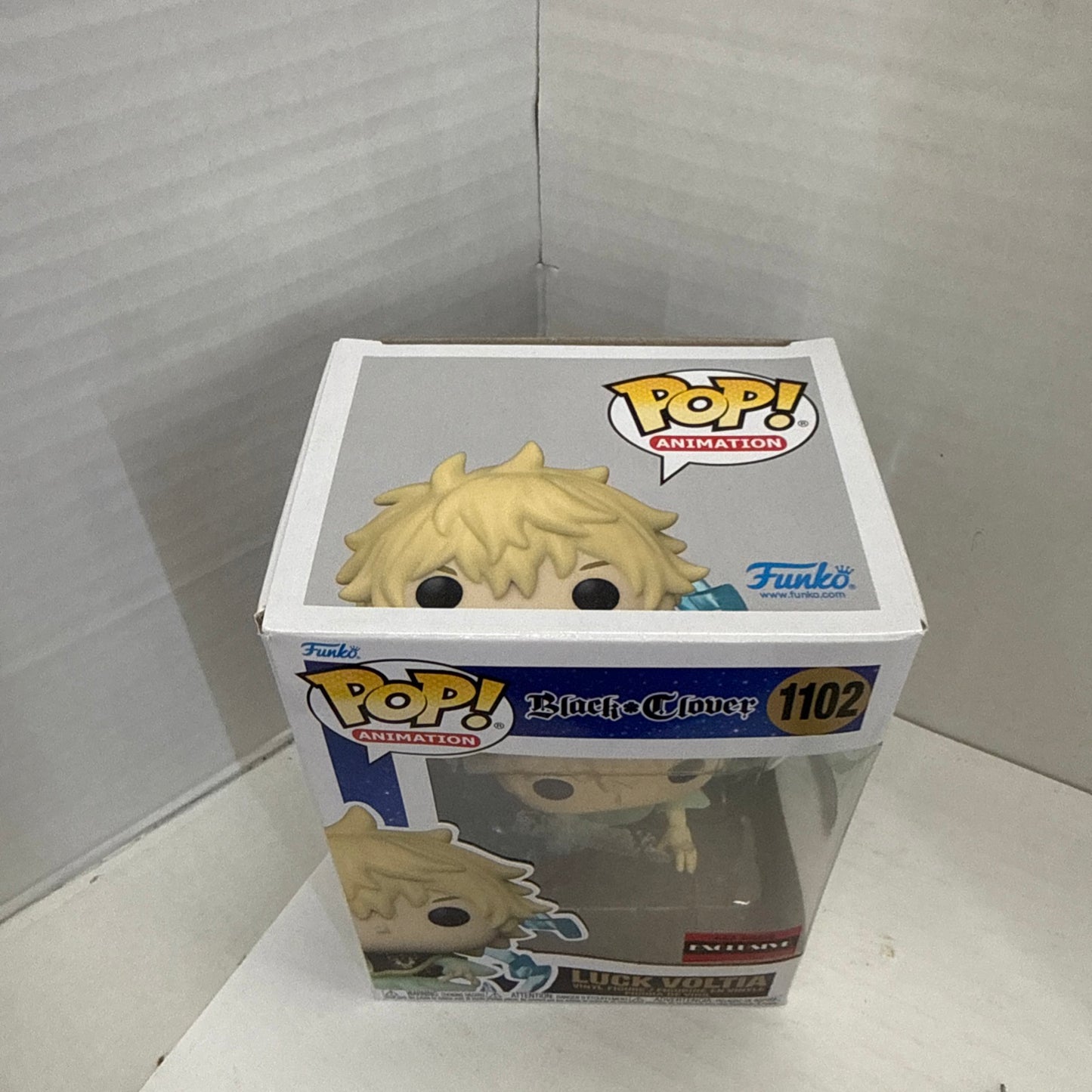 Funko Pop! Vinyl: Black Clover Luck Voltia Limited Glow Chase AAA Anime #1102