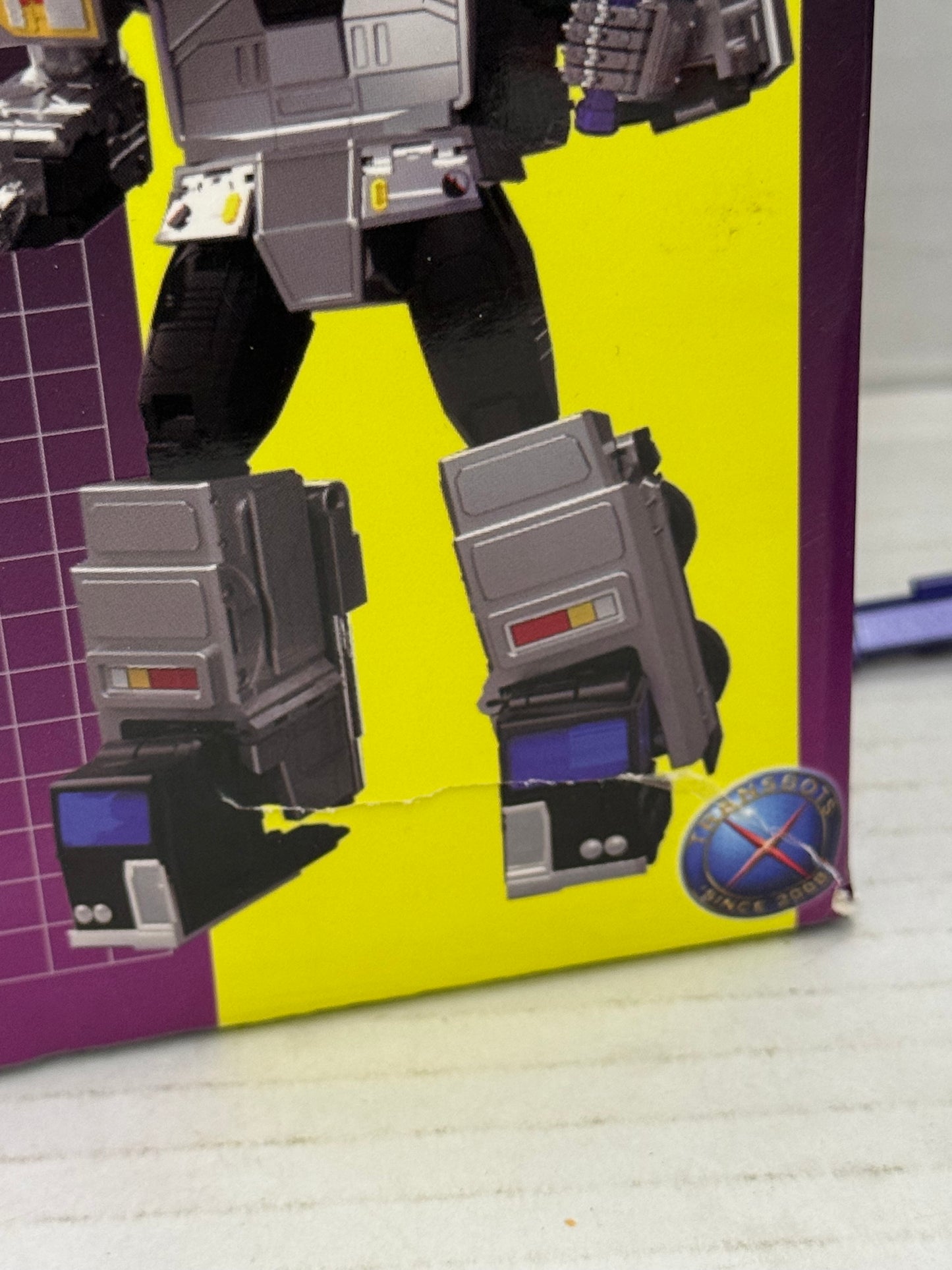 Transformable  X-Transbots MX-12T GRAVESTONE Motormaster Figures Open Box