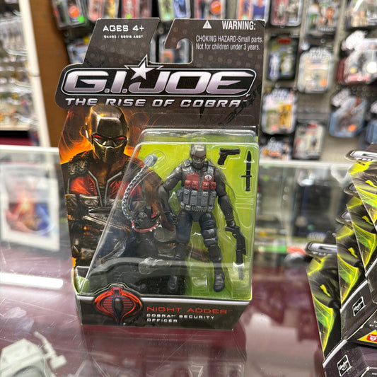 G.I. Joe: Rise of Cobra Night Adder Cobra Security Officer Action Figure 2009