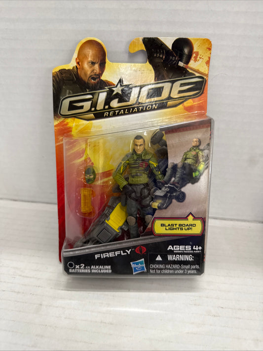G.I. Joe Retaliation FIREFLY, 2012, 3.75”,  Blast Board, New