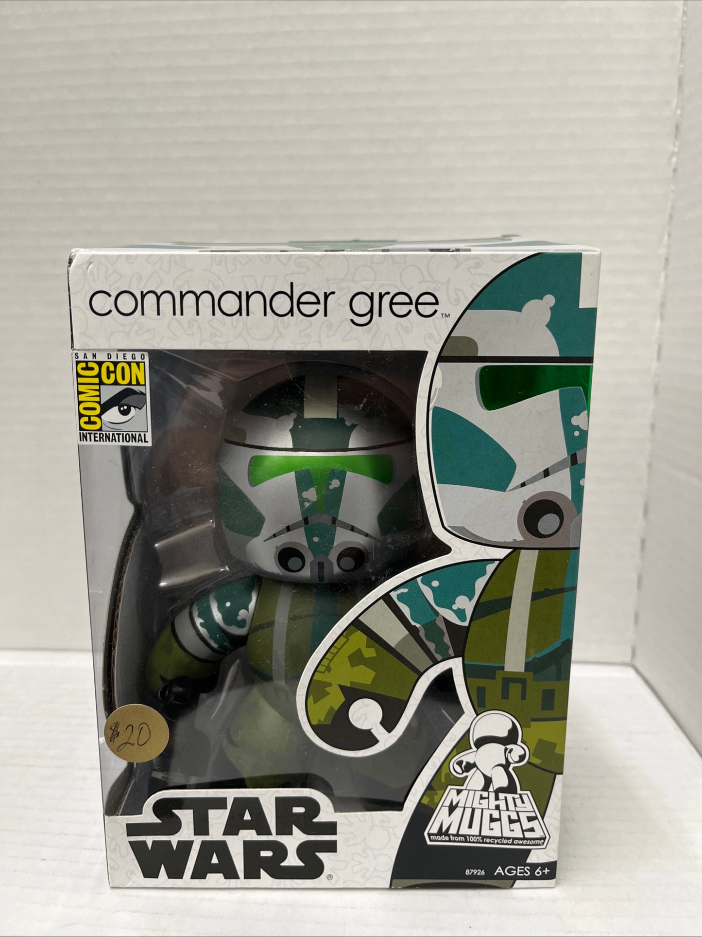 Star Wars Mighty Muggs Hasbro Commander Gree Vinyl Figure - (Comic Con Exclusive