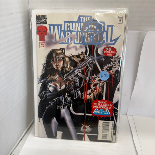 Punisher War Journal#75 1ST Lynn Michaels As The Punisher 1995 Marvel Comics