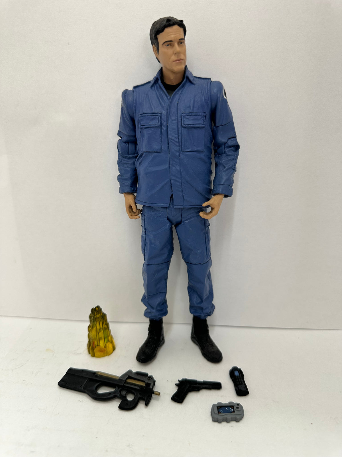 GARRISON UNIFORM DANIEL JACKSON STARGATE ATLANTIS 7" FIGURE DIAMOND PROMO MAILER