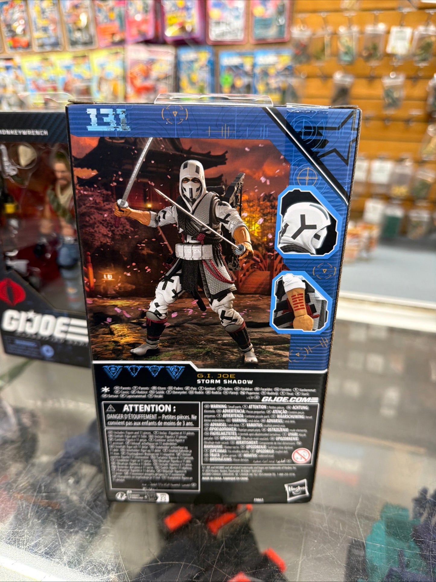 Hasbro GI JOE Classified Series Storm Shadow V2 6” New In Box Sealed