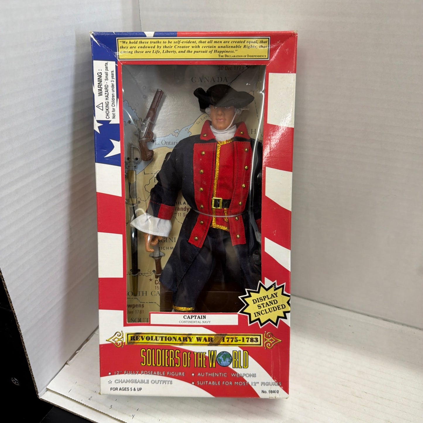 Captain of the Continental Navy Soldiers of the World 1775-1783 Figure