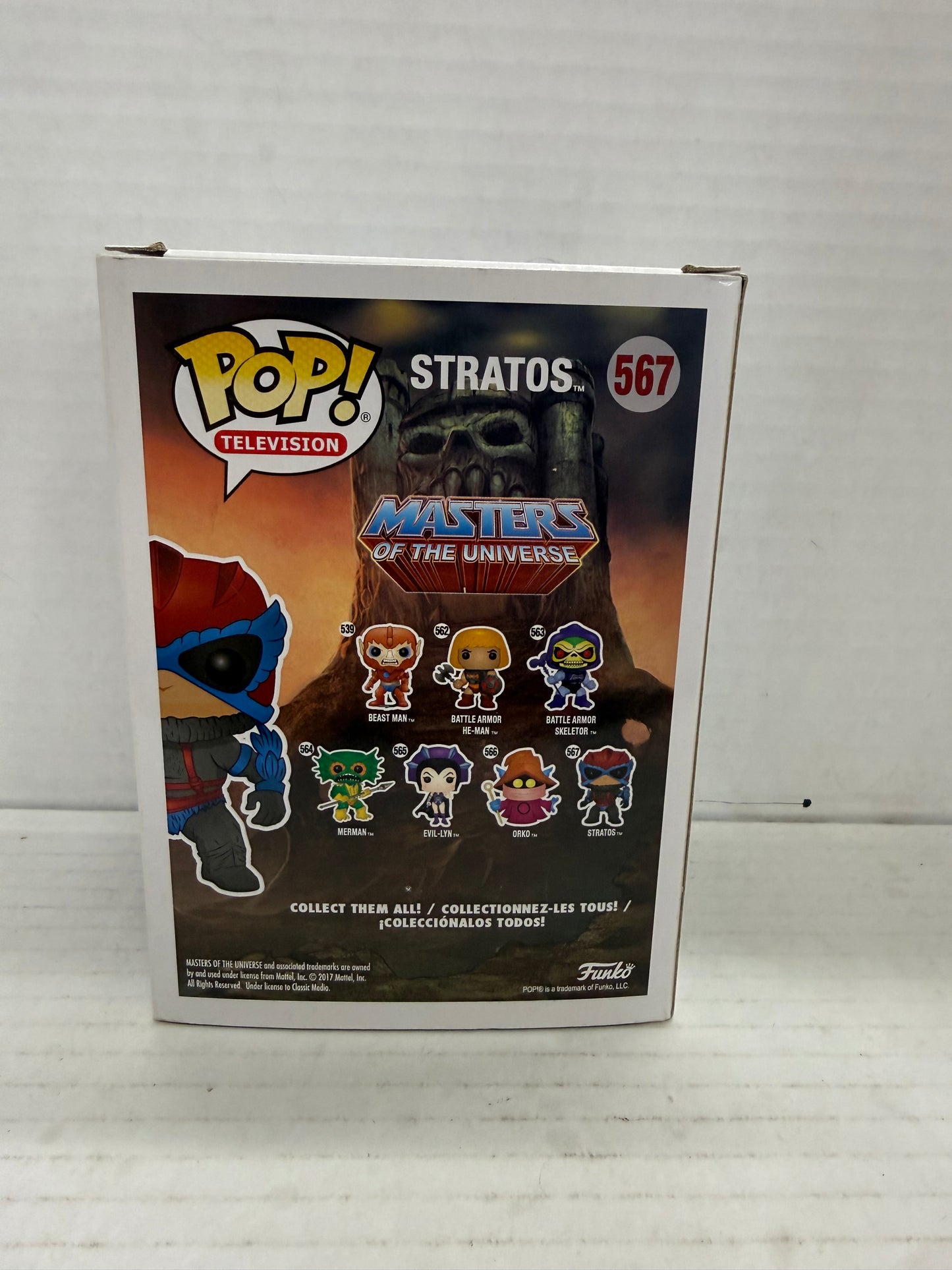 Funko POP! TV: Masters of the Universe - Stratos #567 Vaulted