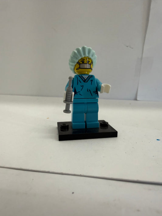 Lego Surgeon Minifigure Collectible Minifigure Series 6 Nurse col1091