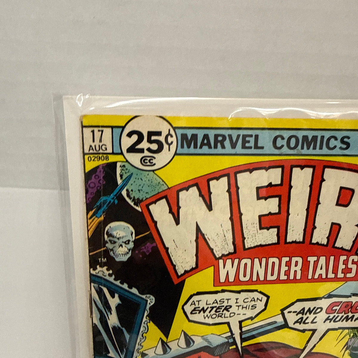 WEIRD WONDER TALES #17 (1976) Marvel Comics