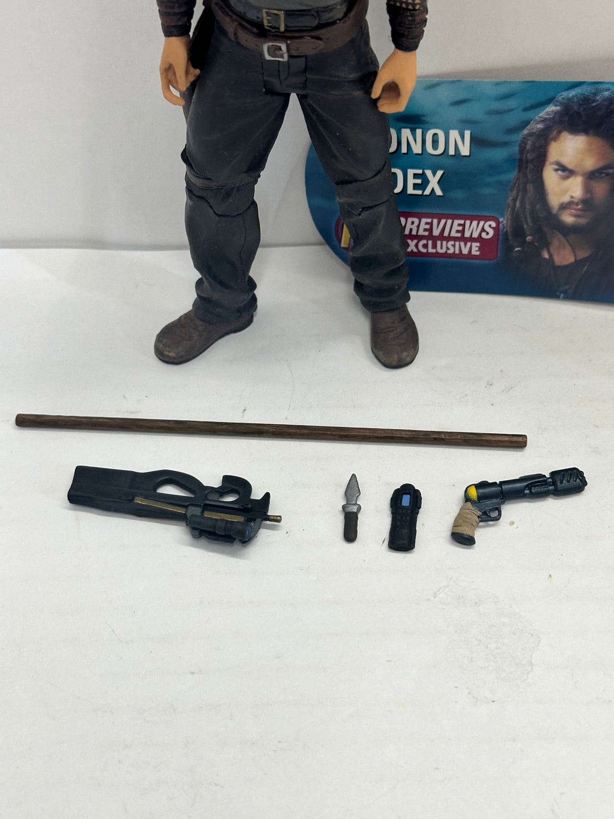 RONON DEX (JASON MOMOA) STARGATE ATLANTIS 7" ACTION FIGURE DIAMOND SELECT TOYS