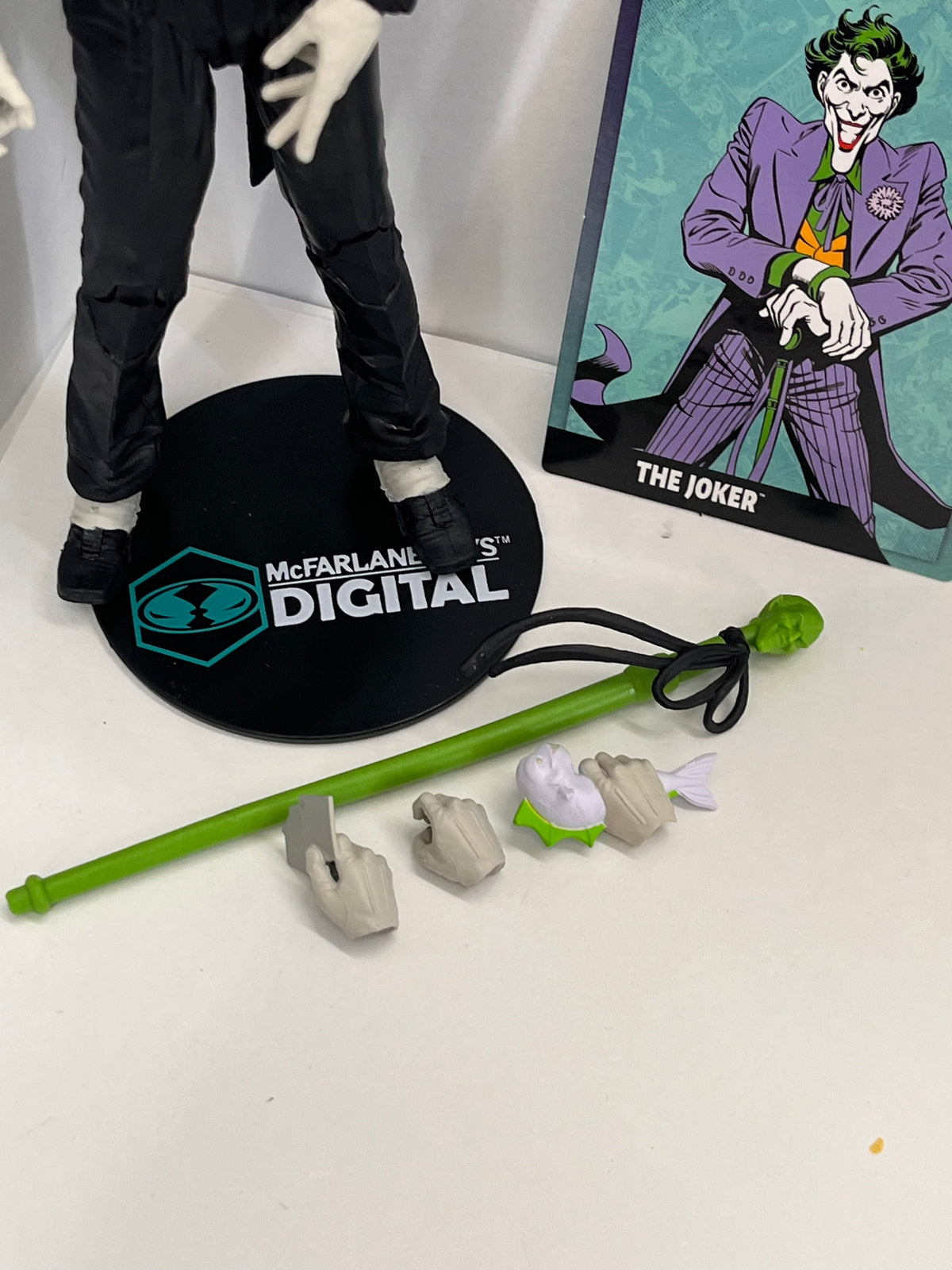 Mcfarlane DC Direct The Silver Age JOKER 7" Action Figure Platinum Edition Chase