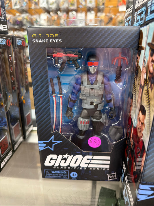 G.I. Joe Classfied 6 Inch Action Figure Wave 22 - Snake Eyes V4 #165