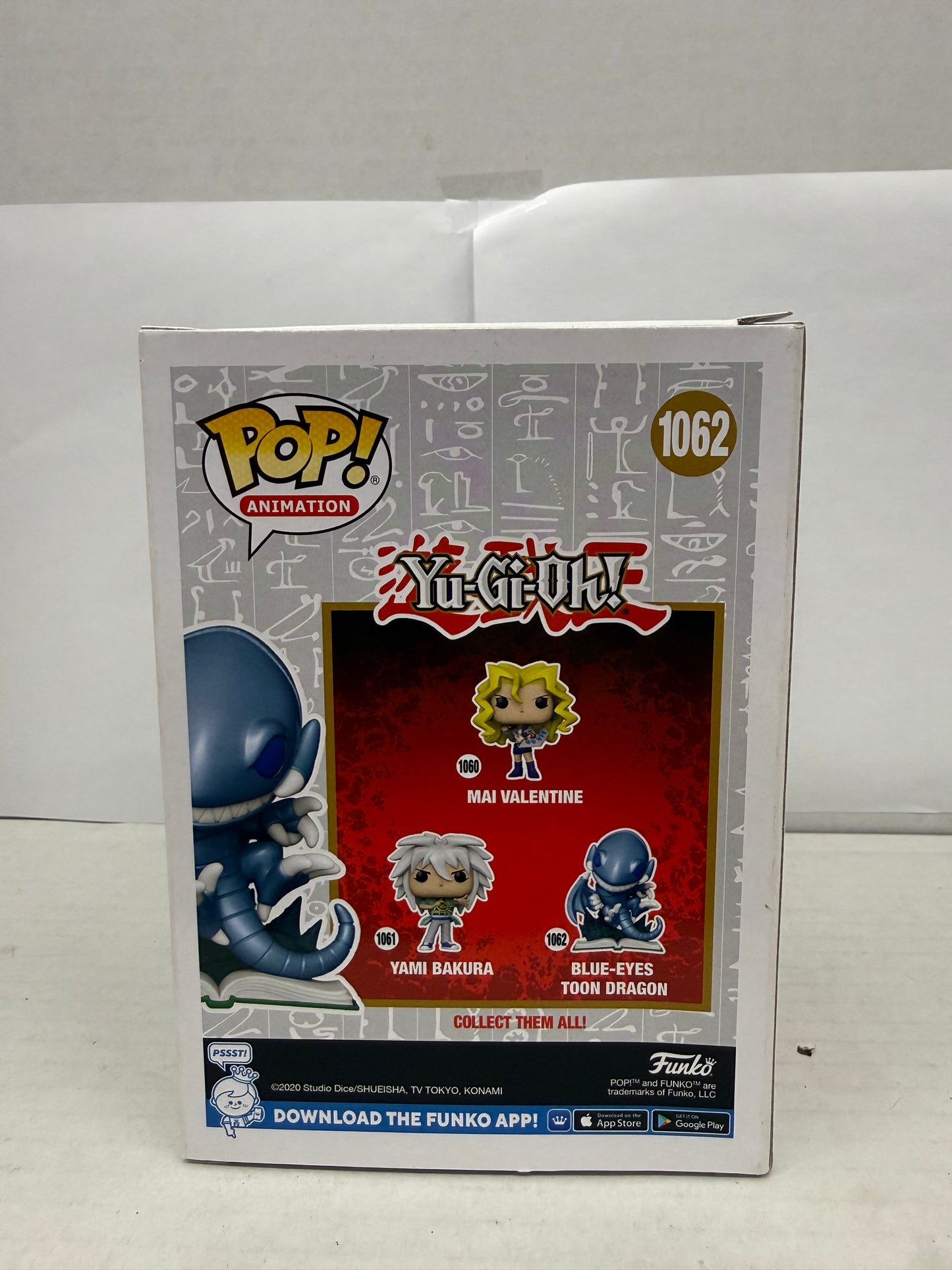 Funko Pop! Vinyl: Yu-Gi-Oh! - Blue-Eyes Toon Dragon #1062