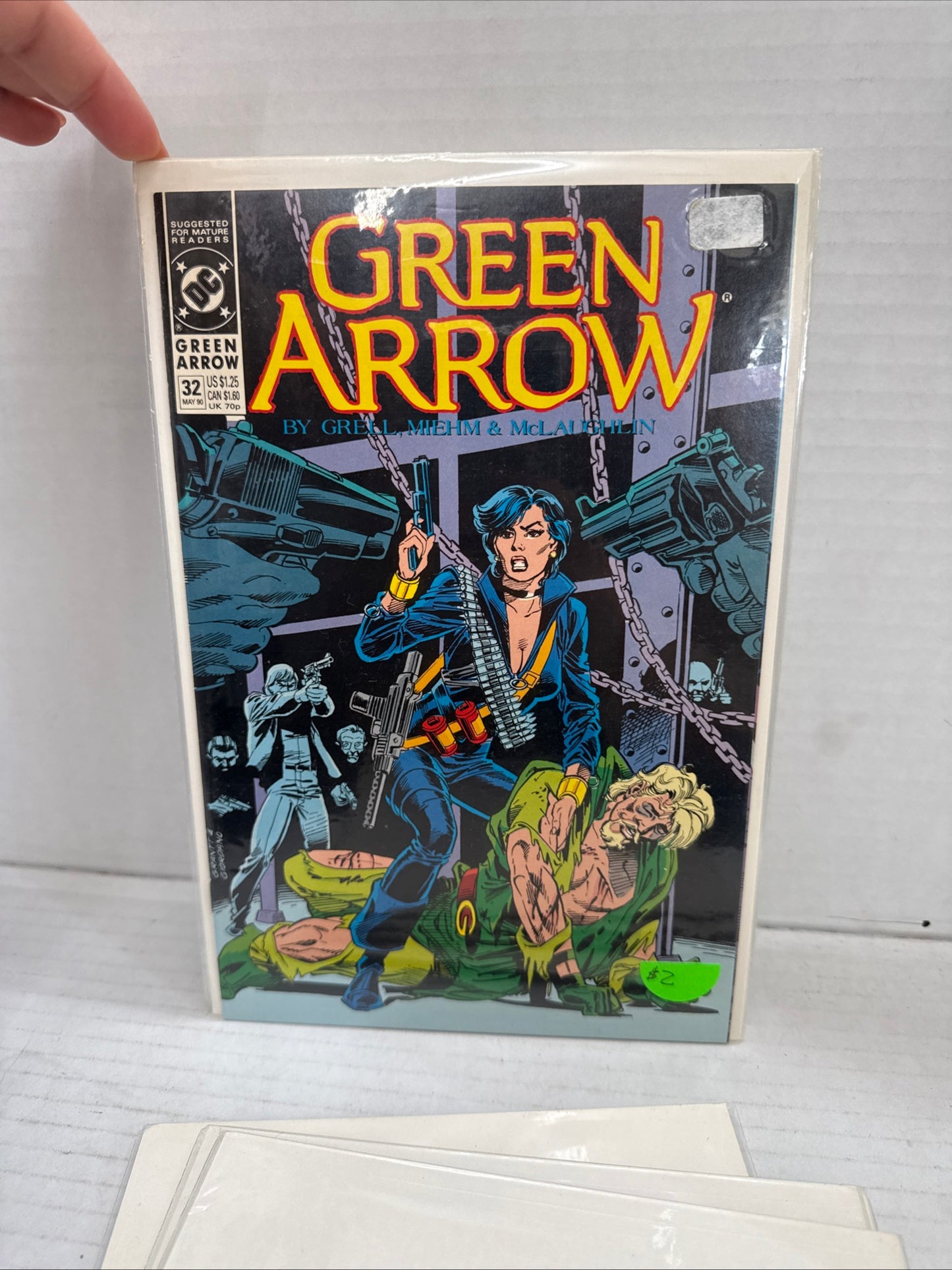 Green Arrow DC 1990 Run Of 14 Comics!