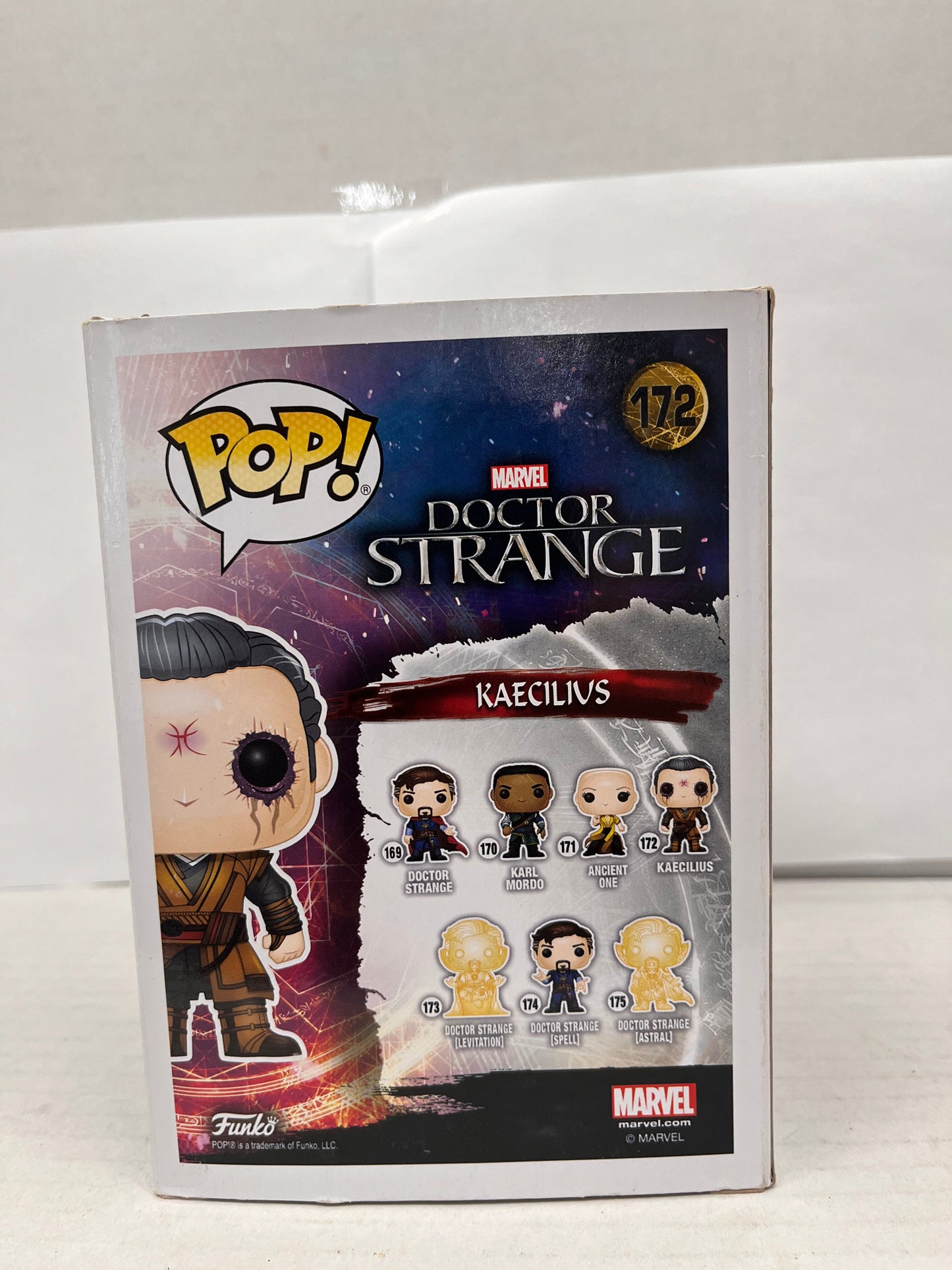 Funko Pop Marvel Doctor Strange KAECILIUS #172 Vinyl Figure Bobble Head