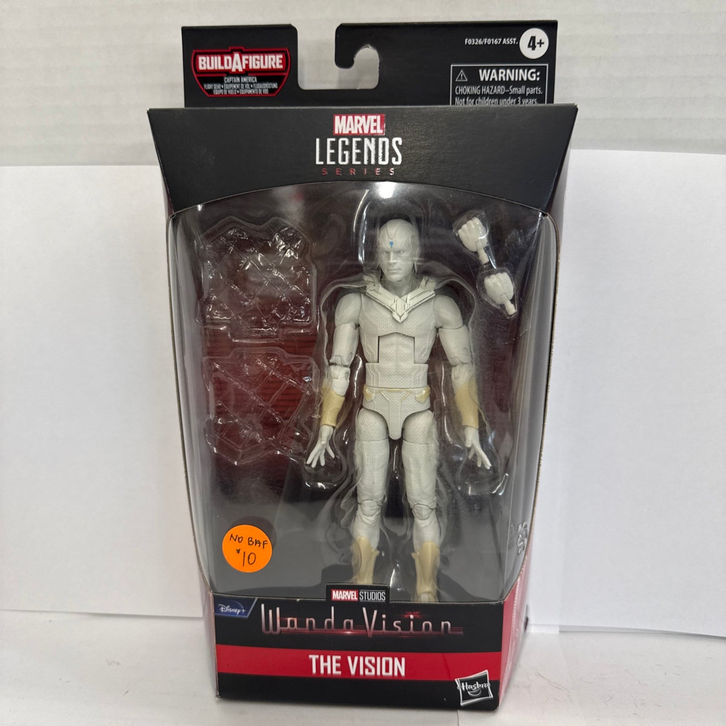 2021 Hasbro Marvel Legends Wanda Vision: The Vision - NO Captain America BAF