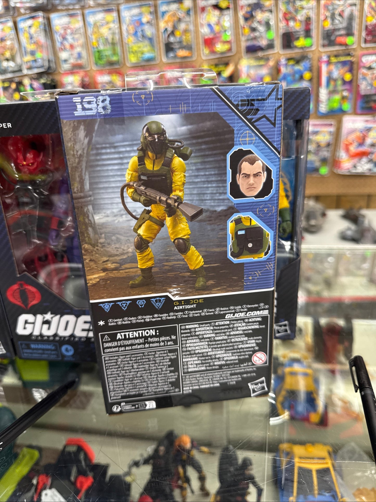 GI Joe Classified Series #198 Airtight 6inch Action Figure Hasbro NEW Sealed