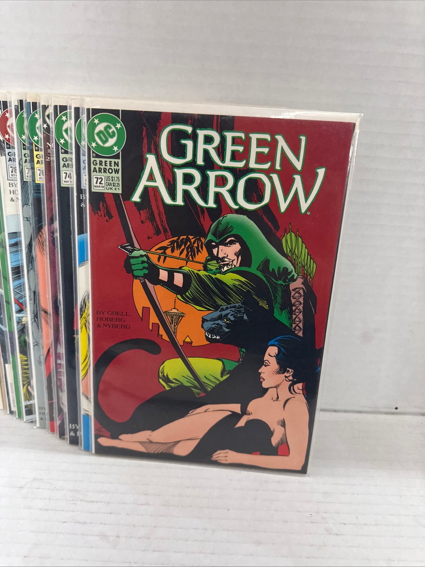 Green Arrow 1993 DC Comics Entire Run of 12