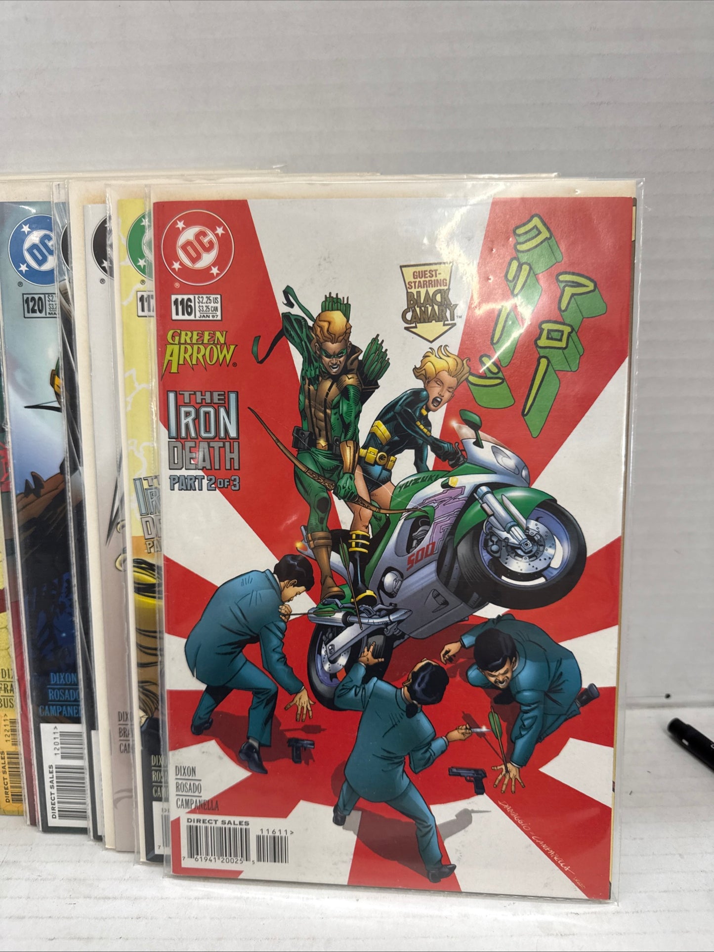 Green Arrow #116- #127  Entire 1997 Run Of 12 DC Comics Comic Book