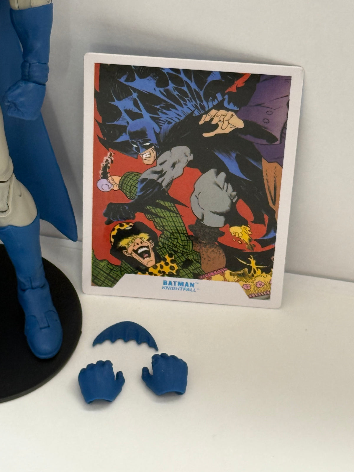 McFarlane Toys DC Multiverse Knightfall Batman Blue Gray Action Figure Loose
