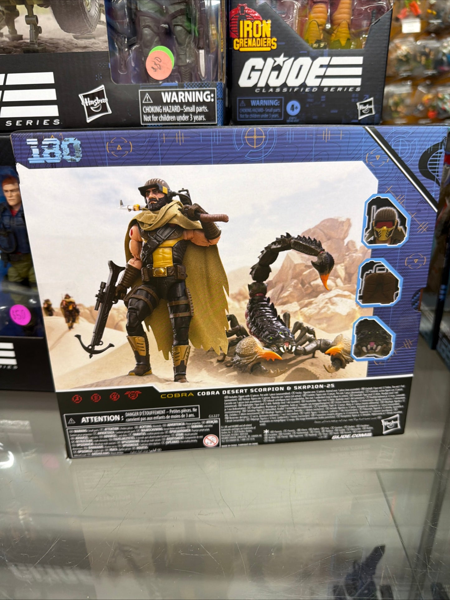 G.I. Joe Classified Series #180 Cobra Desert Scorpion & SKRP10N-25 Action Figure