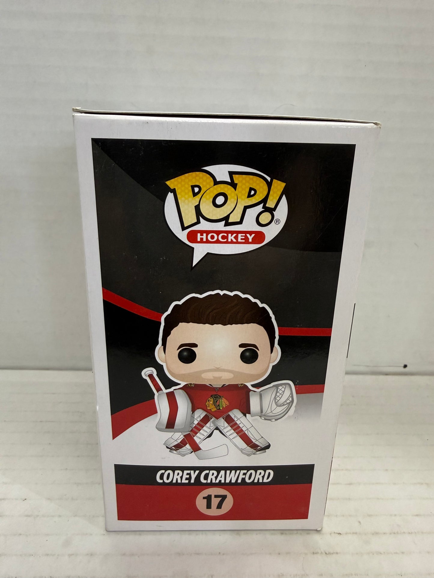 Corey Crawford Funko POP! Vinyl NHL Hockey #17 Chicago Blackhawks Vaulted 2017