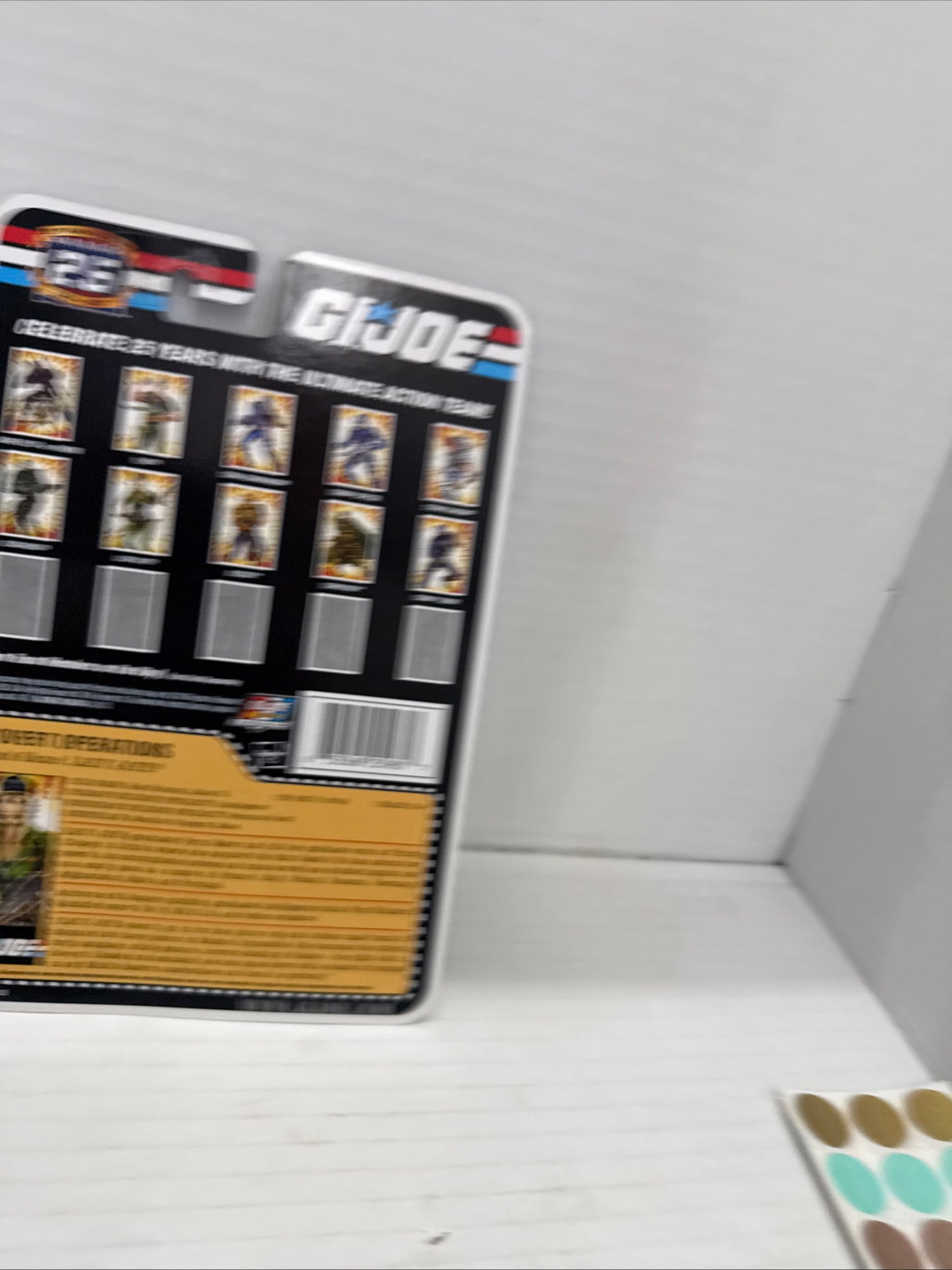 2007 GI Joe 3 3/4"  25th Anniversary Covert Operations Lady Jaye