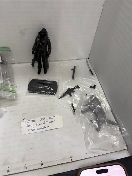 G.I. Joe 2009 Rise of Cobra Snake Eyes