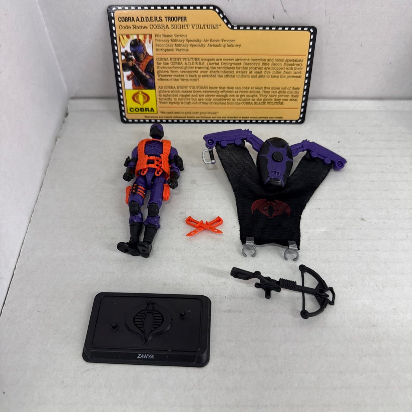 GI Joe Con JoeCon 2016 Sky Patrol Night Vulture Loose
