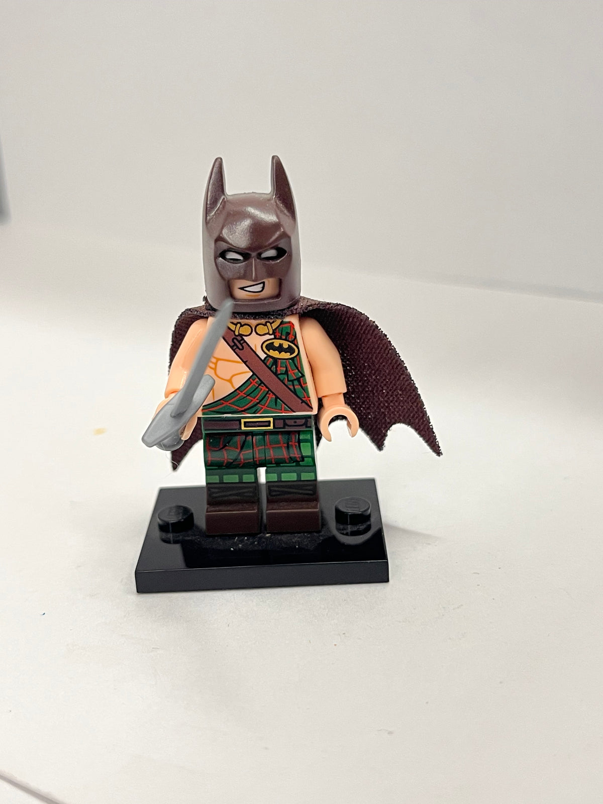 LEGO Tartan Batman Minifigure - DC Superheroes Gotham City (sh0304)