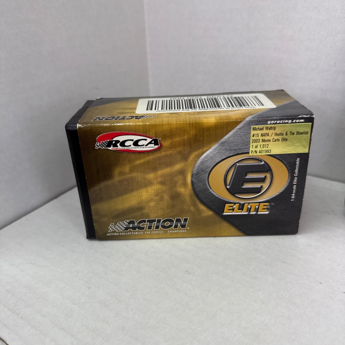 RCCA Action Michael Waltrip #15 #15 NAPA /  Hootie & The Blow Fish 2003
