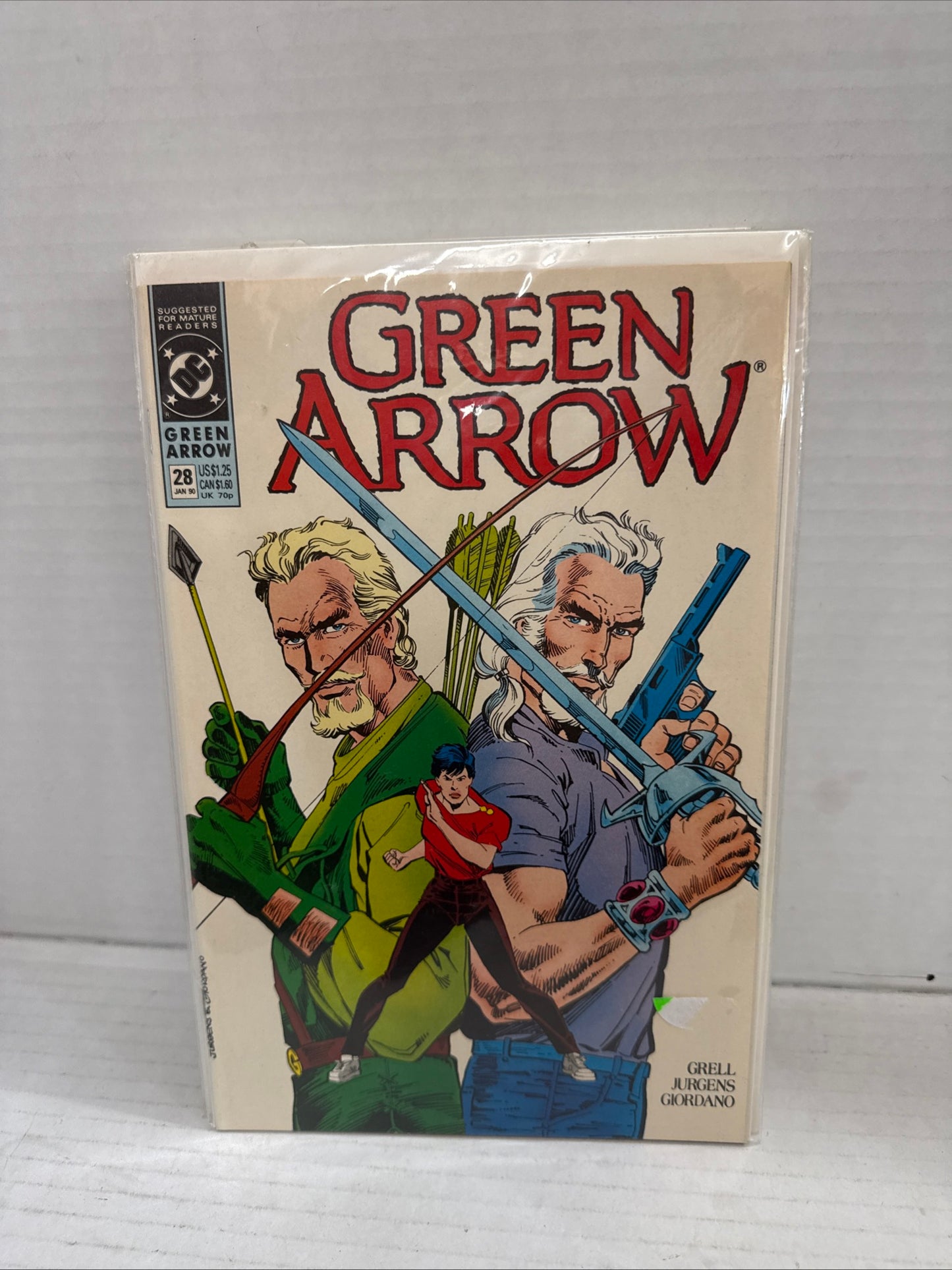 Green Arrow DC 1990 Run Of 14 Comics!