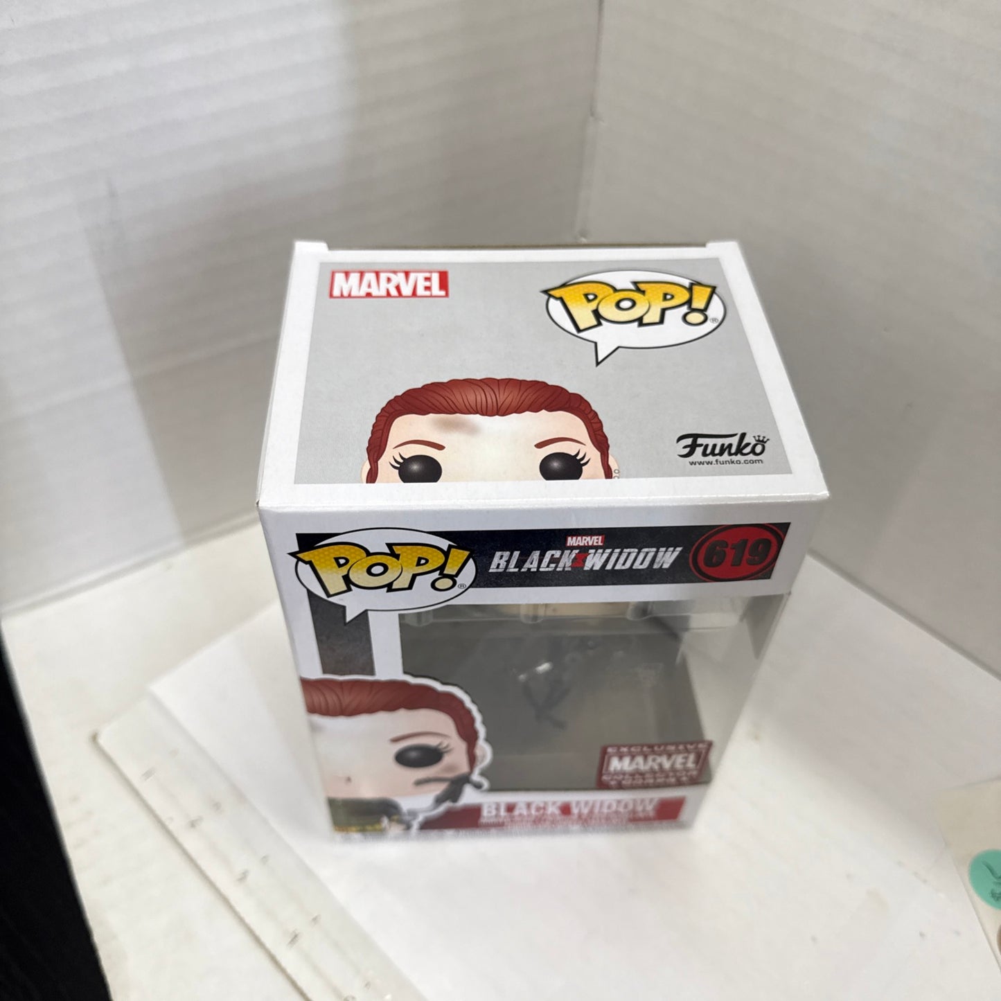 Funko Pop! Black Widow #619 Marvel Collector Corps Vinyl Figure