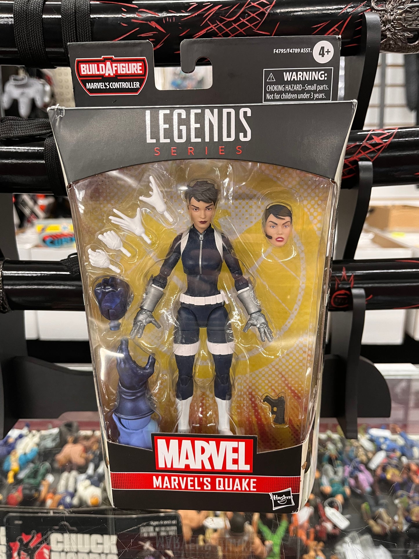 Marvel Legends QUAKE  Action Figure Controller HASBRO