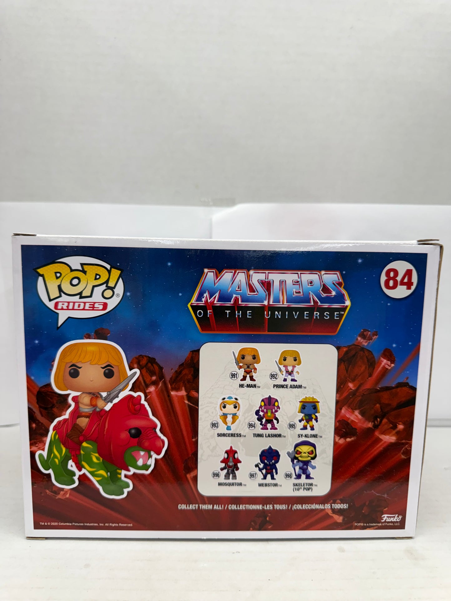 Funko Pop! Rides: Masters of the Universe - He-Man on Battle Cat #84