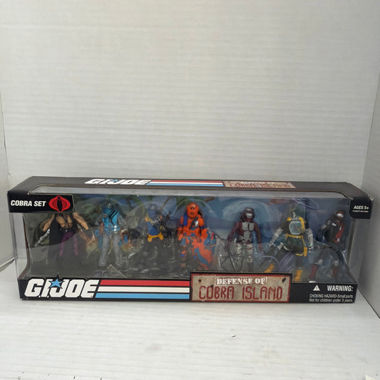 NEW/SEALED GI Joe 25th Anniversary Defense of Cobra Island 2009