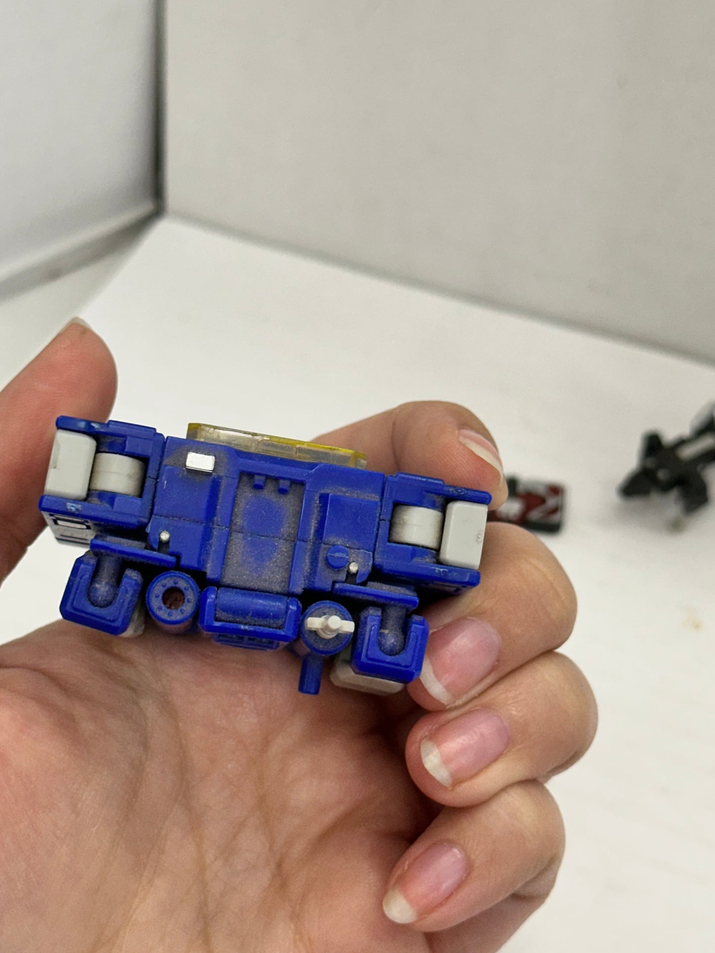 PT TS-04 Pocket Toys Sonic Wizard (Soundwave) Action Figure 3.5 Inch