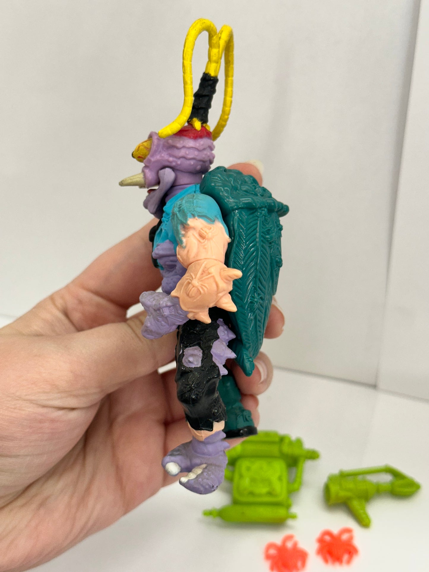 Scumbug Teenage Mutant Ninja Turtles TMNT 1990 Playmates Vintage Action Figure#2