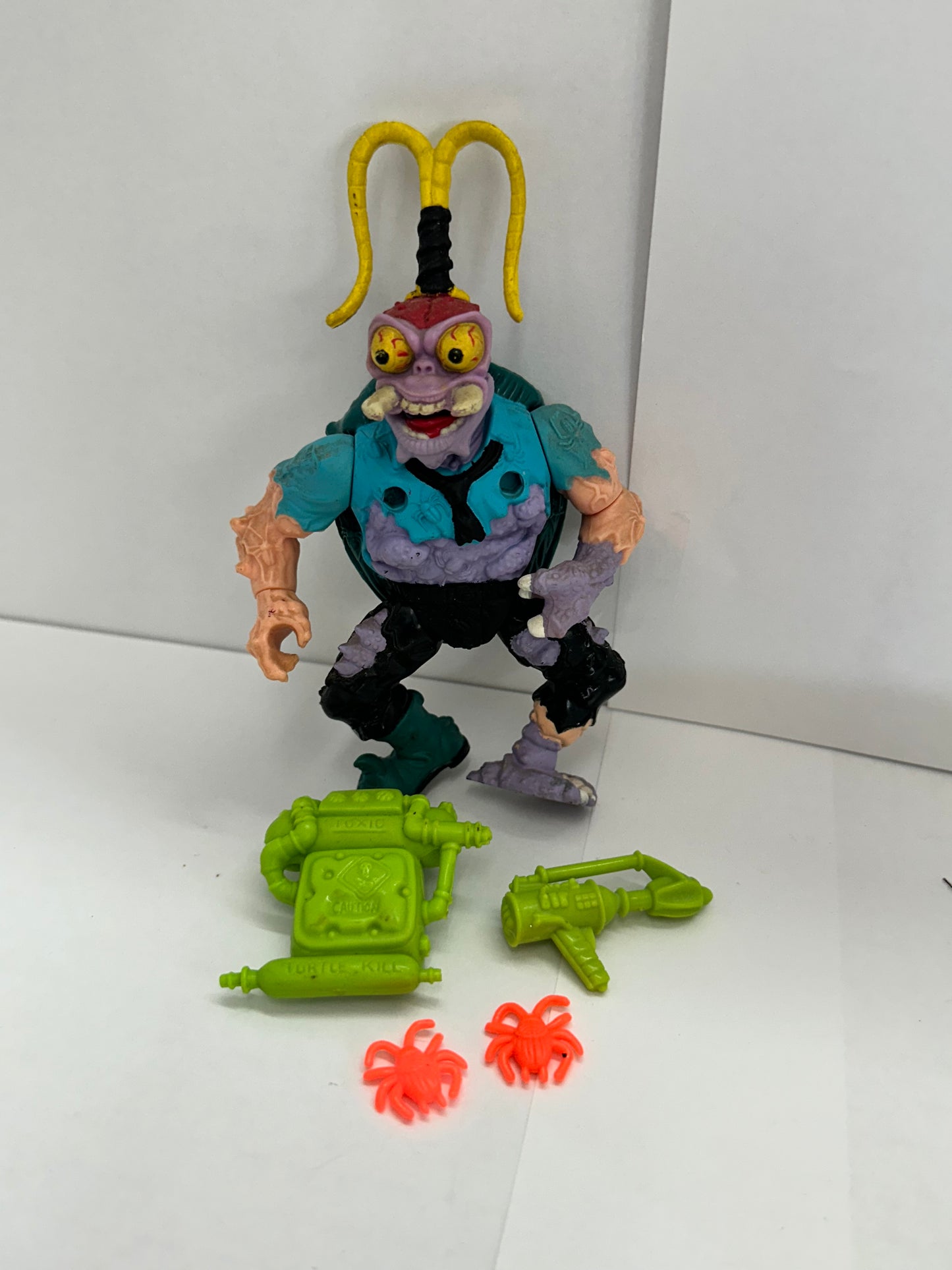 Scumbug Teenage Mutant Ninja Turtles TMNT 1990 Playmates Vintage Action Figure#2
