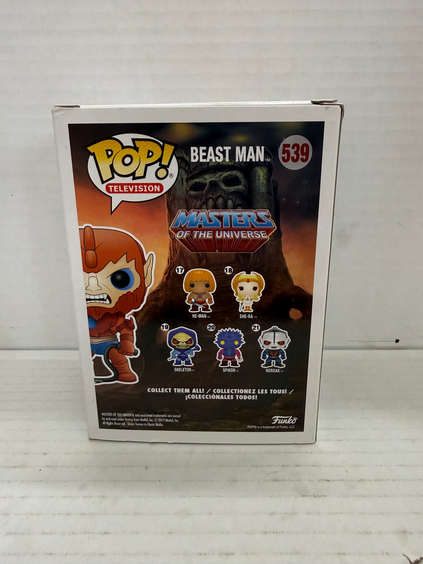 Funko POP! Beast Man Flocked #539
