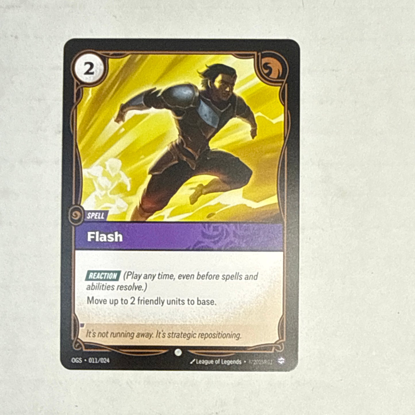 Flash #011/024 - Riftbound Origins TCG English 2025 - NEAR Mint