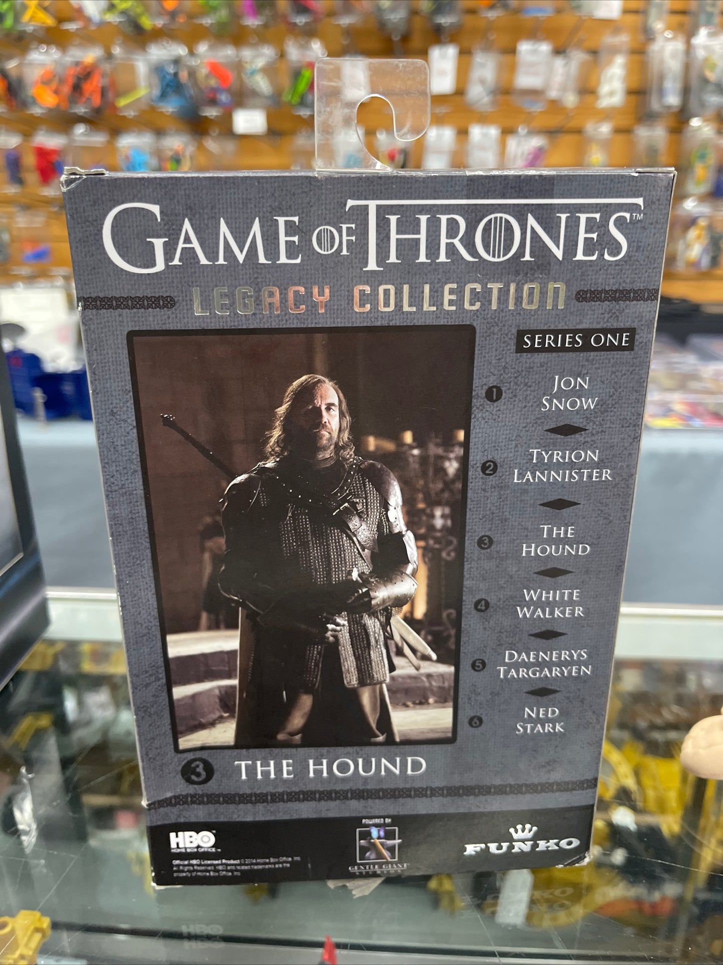 Funko Game of Thrones The Hound Action Figure Legacy Collection 2014 GOT Sealed