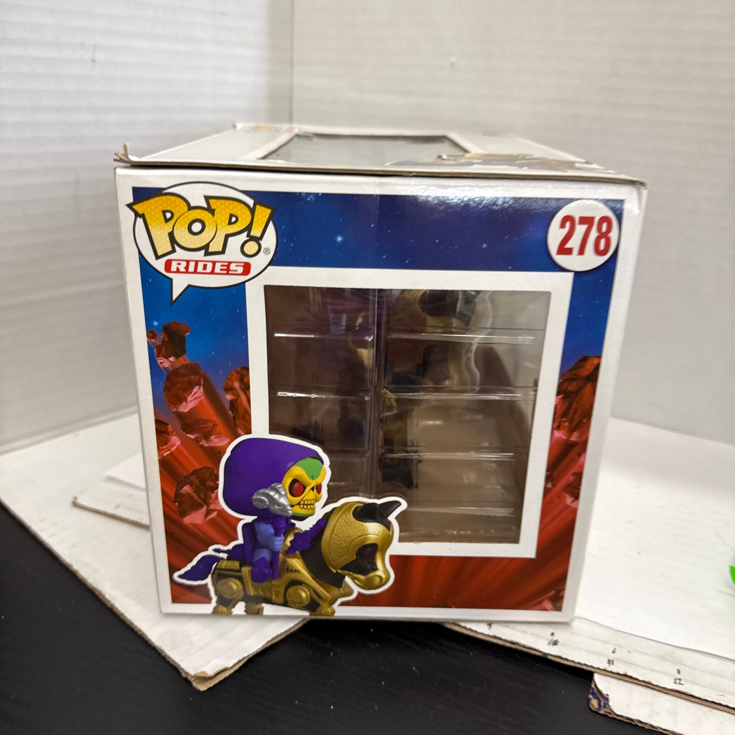 Funko Pop Masters of The Universe  Skeletor On Night Stalker #278 Vinyl Figure