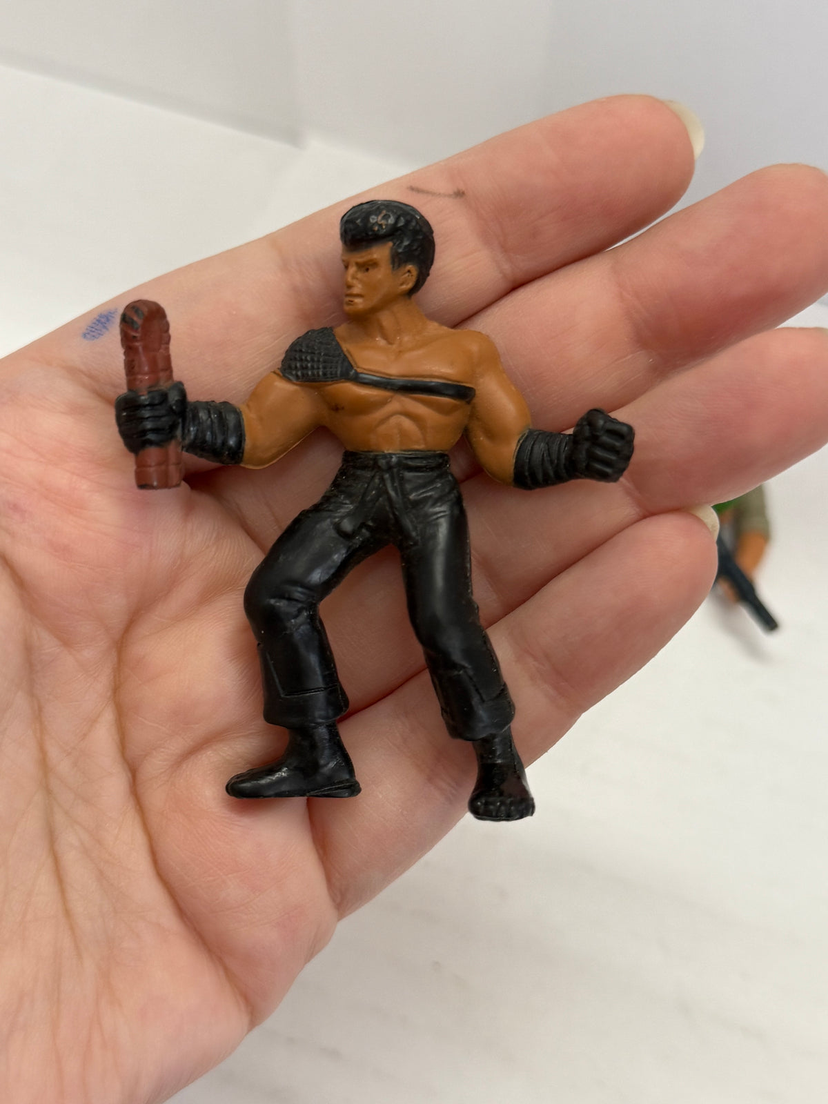 Vintage 1986 Mattel GUTS! Akido force ninja figures Army  lot of 6