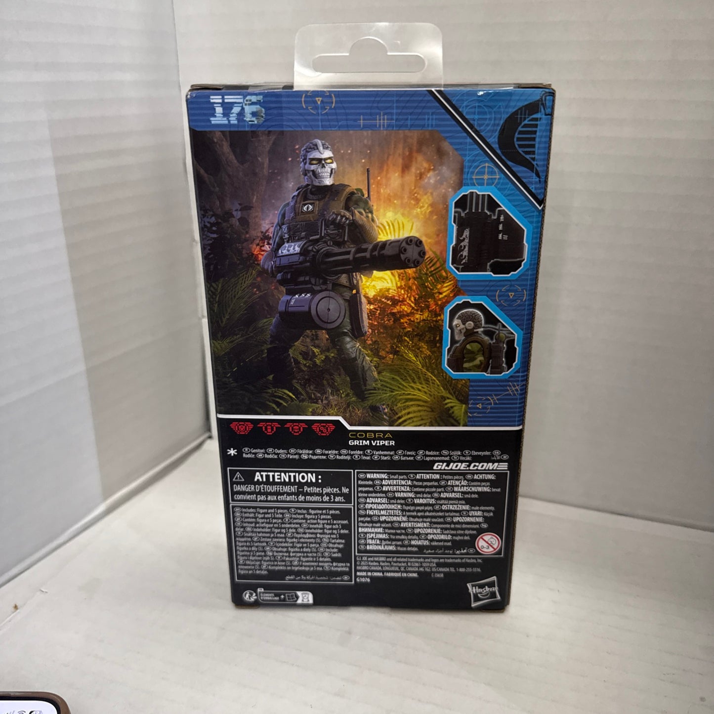 Hasbro G.I. Joe Classified Series Grim Viper 6-Inch Action Figure Cobra